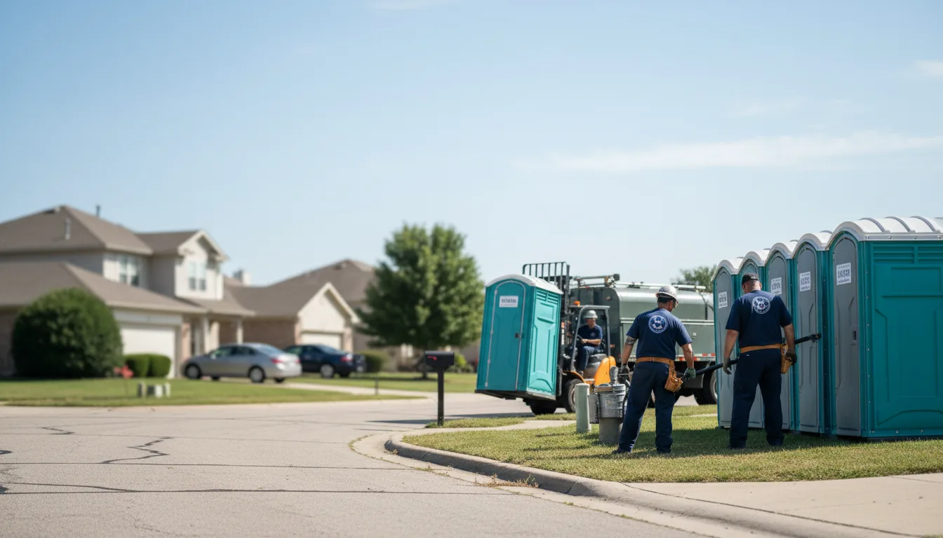 Porta Potty Rental in Cache, OK near me